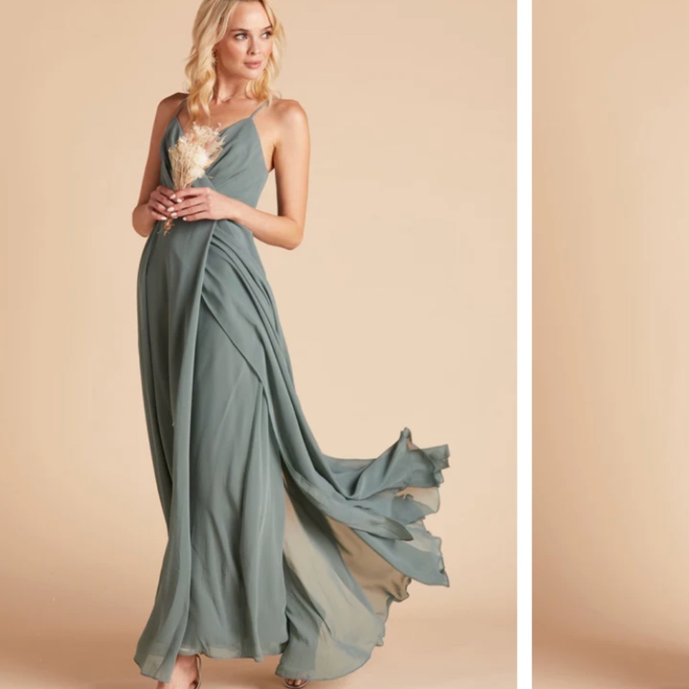Birdy Grey Bridesmaid Dress Kaia Sea Glass size small
